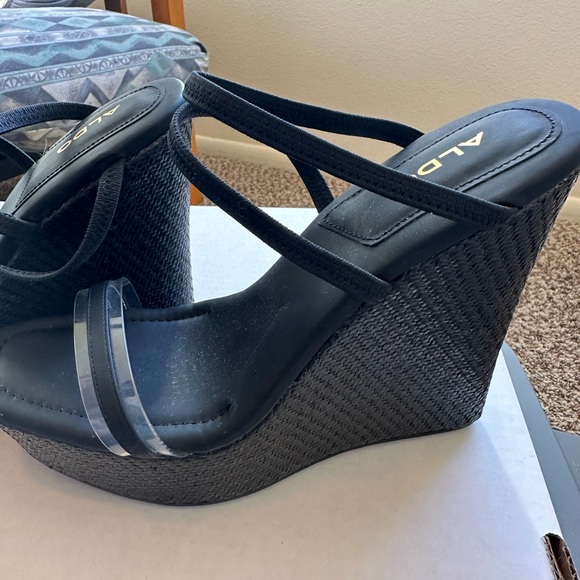 Black Wedges - Picture 3 of 6